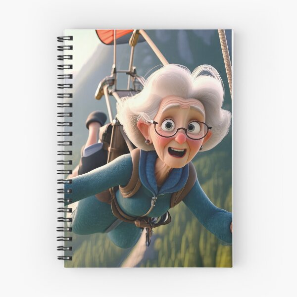 Item preview, Old Fart flying a hang glider designed and sold by Colin Bentham.