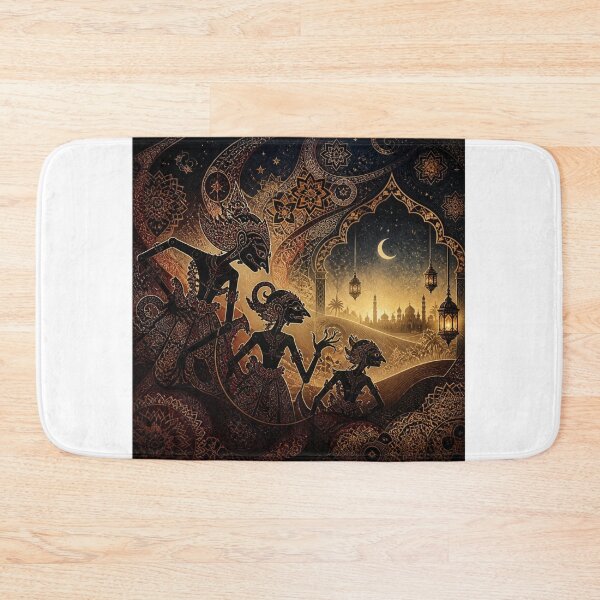 Item preview, Wayang Kulit Arabian Night Batik designed and sold by ChotipahArt.