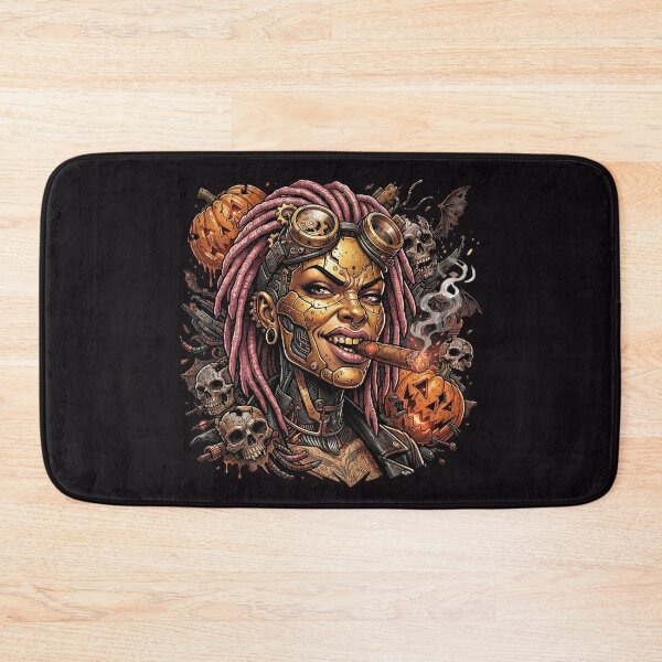 Item preview, Halloween Steampunk Cyber Cyborg Witch Dreadlocks designed and sold by Voodoo Store Paranormal Collections.