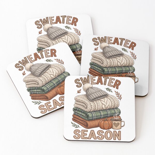 Item preview, Sweater Season - Cozy Fall Autumn Aesthetic Pumpkin Coffee designed and sold by HappyHarmony40.