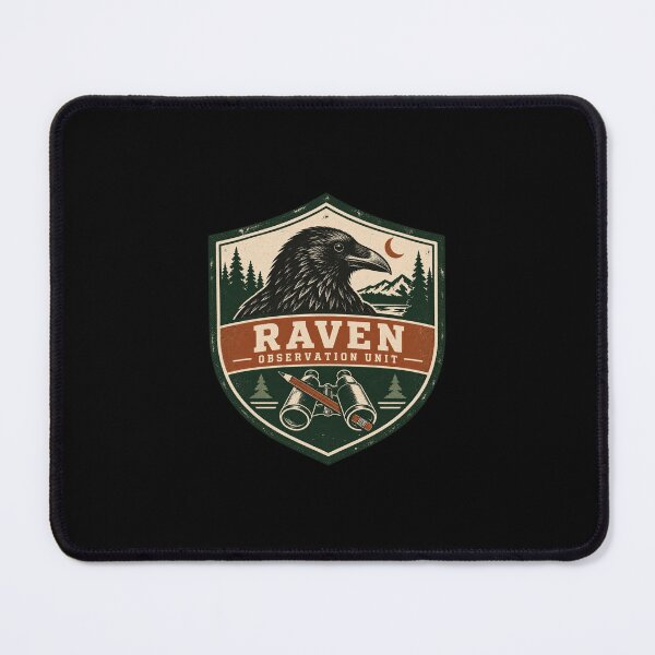 Item preview, Raven Observation Unit Field Patch designed and sold by AMICO77.