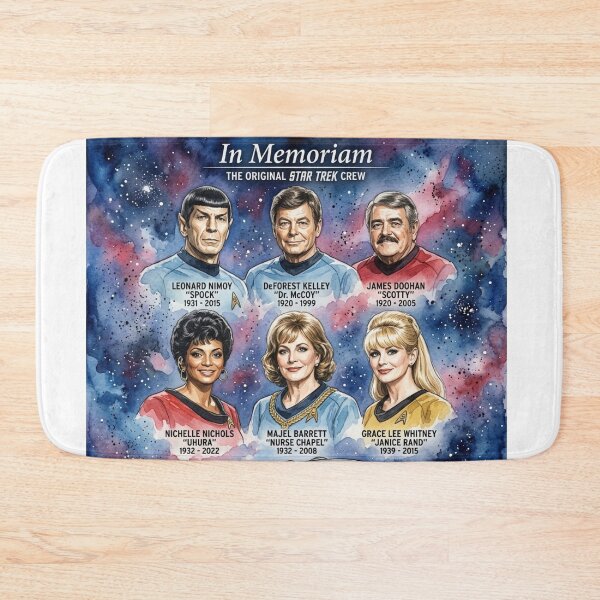 Item preview, Star Trek Original Crew Tribute Piece Poster, Shirts & Stickers designed and sold by TrendingDesigns20xx.