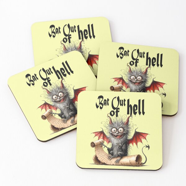 Item preview, Crazy halloween bat with text designed and sold by LoneAngel.