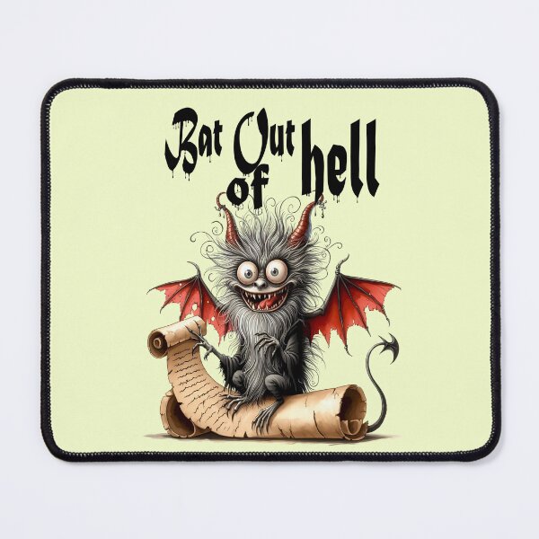 Item preview, Crazy halloween bat with text designed and sold by LoneAngel.