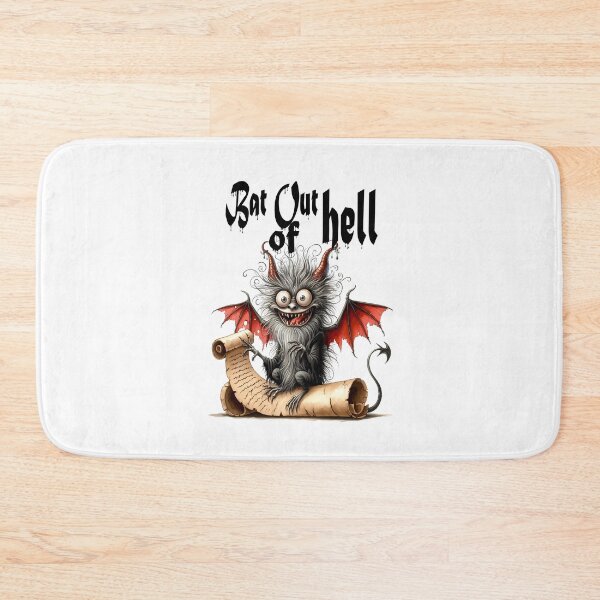 Item preview, Crazy halloween bat with text designed and sold by LoneAngel.