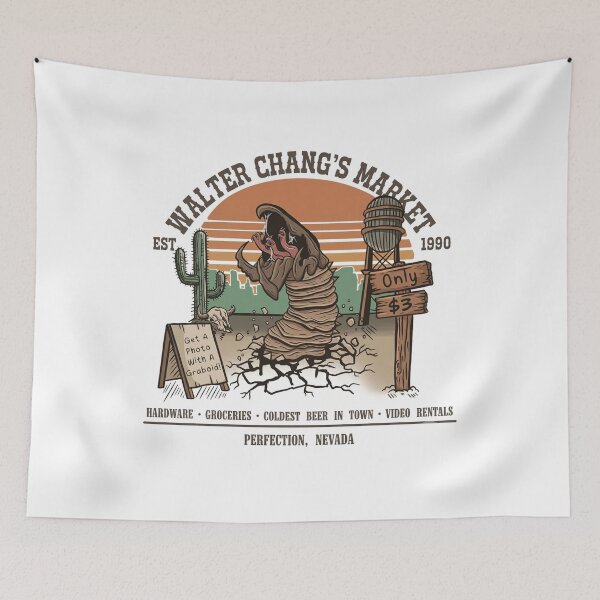 Item preview, Walter Chang's Market Graboid 90s Tremors Movie designed and sold by Angryblu3.