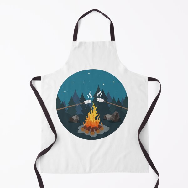 Item preview, Campfire print T-shirt  designed and sold by Sayestostyle.