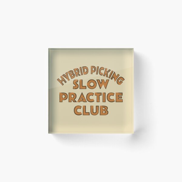 Item preview, HYBRID PICKING SLOW PRACTICE CLUB designed and sold by MOCOPOCO.