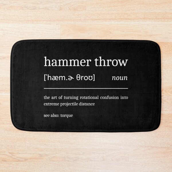 Item preview, Hammer Throw Definition Funny Hammer Thrower designed and sold by StrideSuccess.