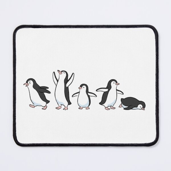 Item preview, Playful Penguins Line Up designed and sold by Akali Design.