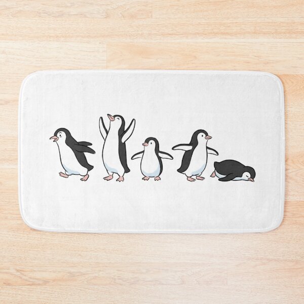 Item preview, Playful Penguins Line Up designed and sold by Akali Design.