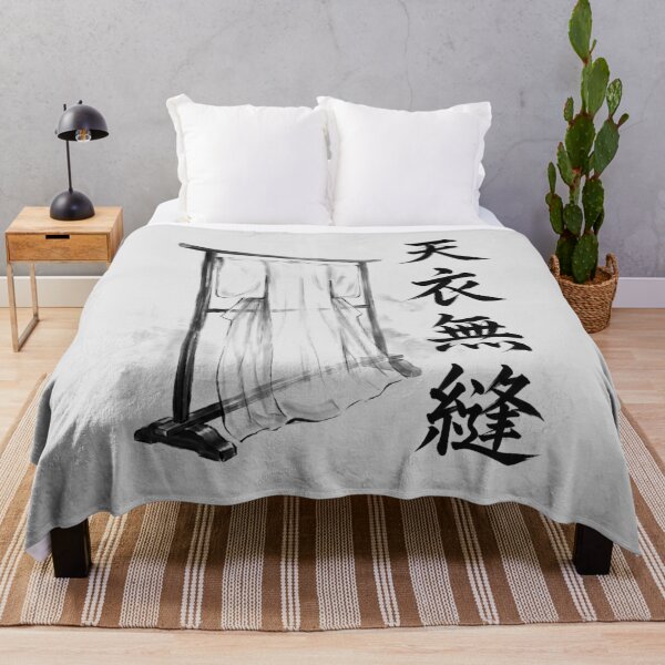 Item preview, 天衣無縫 Ten'i Muhō — Natural and Unforced | Japanese Yojijukugo Sumi-e designed and sold by kotobaink.