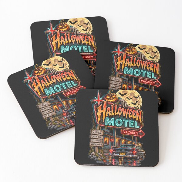 Item preview, Halloween Motel – Creepy Roadside Motel Haunted Halloween Design designed and sold by RockitBaby.