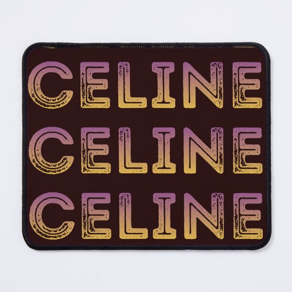 Item preview, Celine Retro Distressed Text Typography Design designed and sold by ShopFanCreation.