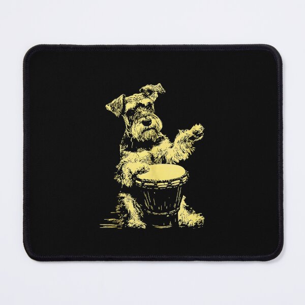 Item preview, Cute Schnauzer Playing Drums Funny Music Dog Drummer Graphic designed and sold by Byhergawaa.