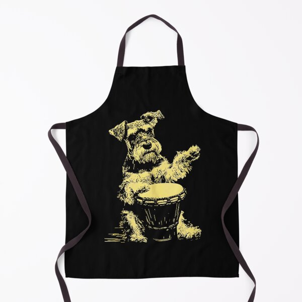 Item preview, Cute Schnauzer Playing Drums Funny Music Dog Drummer Graphic designed and sold by Byhergawaa.