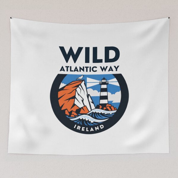 Item preview, Wild Atlantic Way Ireland Coastal Drive designed and sold by jeshands.