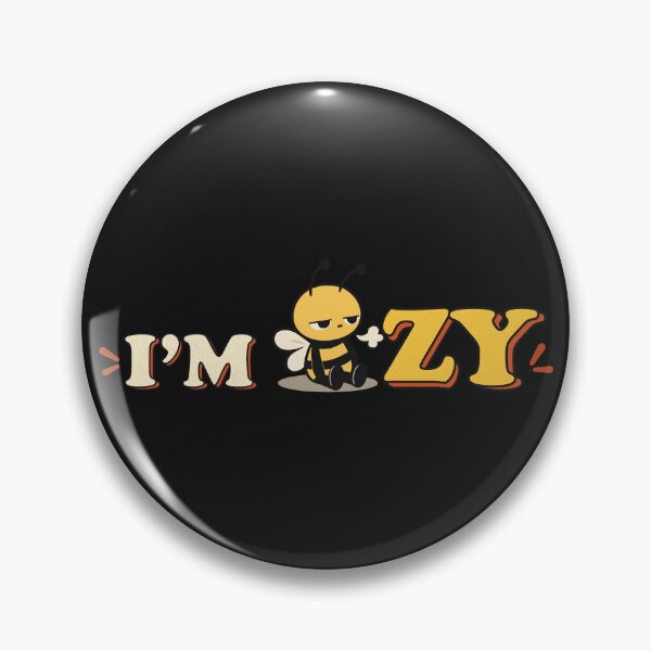 Item preview, I’m Beezy Funny Bee Pun Retro Deadpan Bee Graphic designed and sold by NATHA PALETTE.