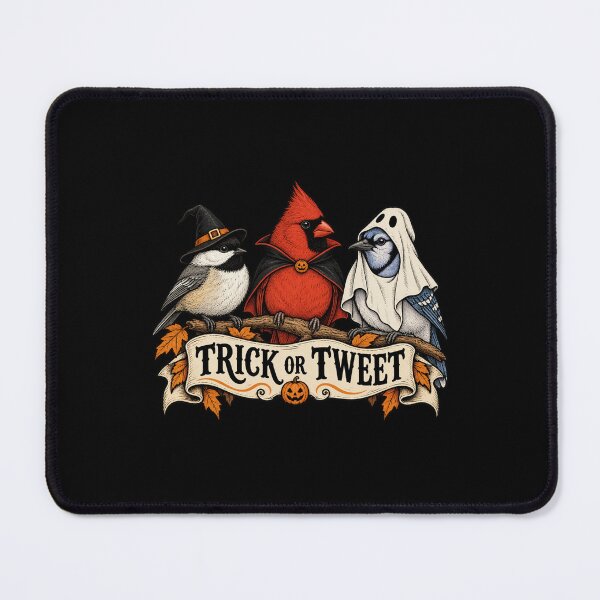 Item preview, Trick or Tweet Backyard Birds designed and sold by AMICO77.