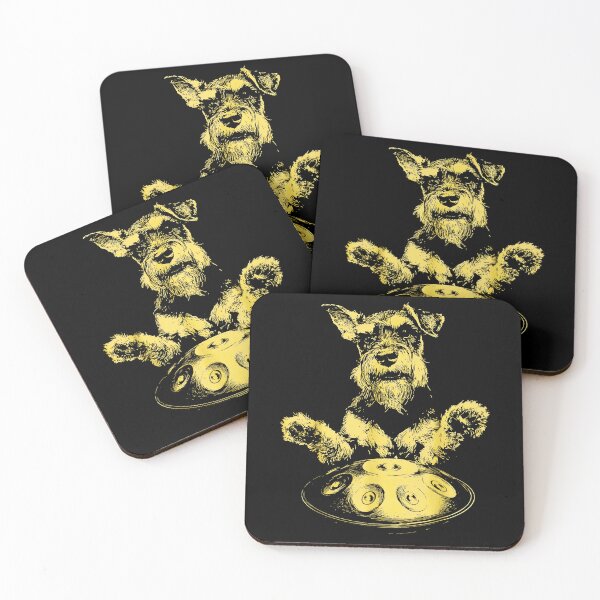 Item preview, Cute Schnauzer Playing Drums Funny Music Dog Drummer Graphic designed and sold by Byhergawaa.