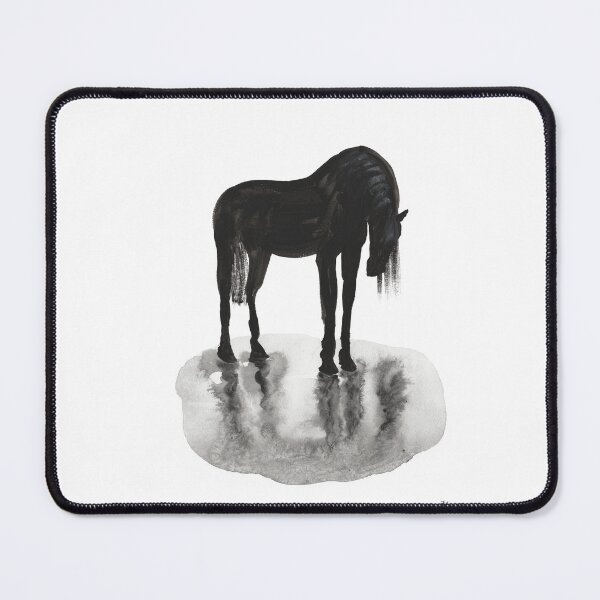 Artikelvorschau, Black Horse denkt über das Leben nach entworfen und verkauft von zatiak.