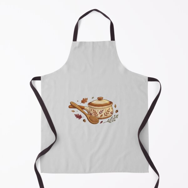 Item preview, Autumn Kitchen Pot and Wooden Spoon Art designed and sold by hattie's.