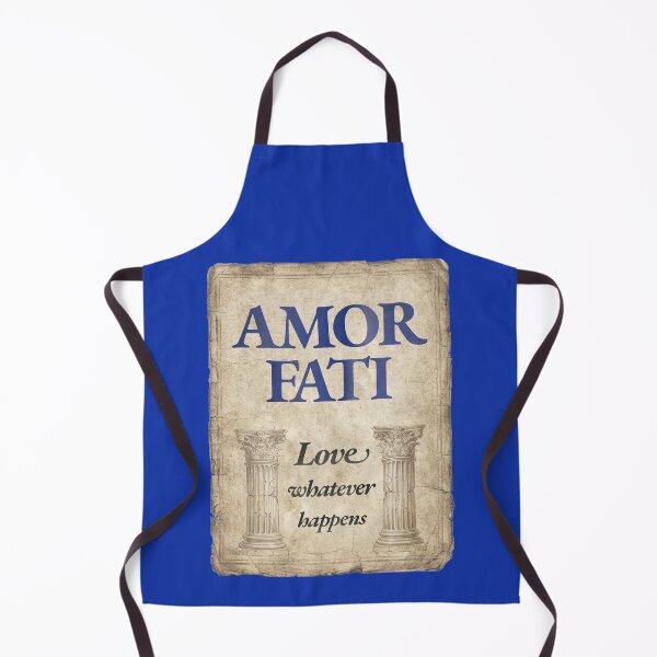 Item preview, Amor Fati - Vintage Distressed Stoic Quote - Egyptian Blue Version designed and sold by Stoic Core.