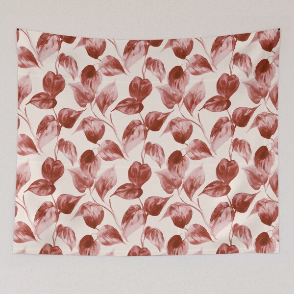 Item preview, Wild Pothos Print - Hawaiian Flower Pattern - Gifts For Couples designed and sold by RoyalStarsPatts.