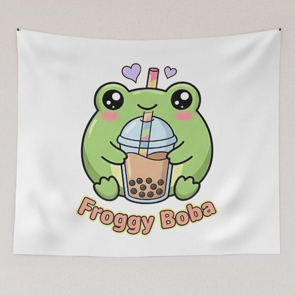 Item preview, Froggy boba designed and sold by Sunci.
