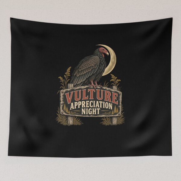 Item preview, Vulture Appreciation Night designed and sold by AMICO77.