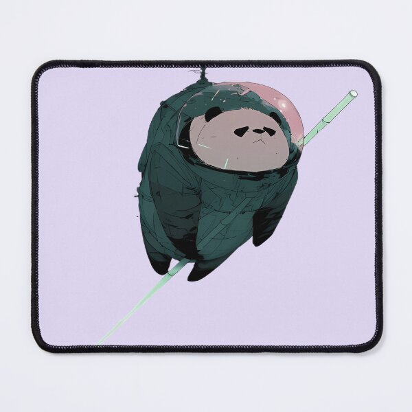 Item preview, Cute Ninja Panda Bamboo Warrior Art designed and sold by Lunat1kk.