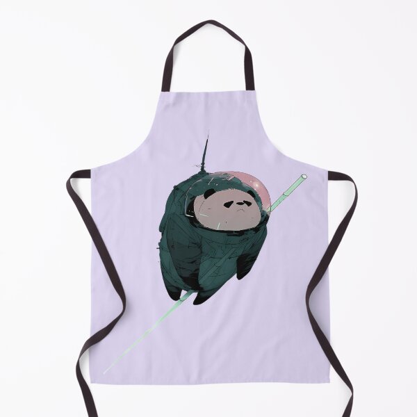 Item preview, Cute Ninja Panda Bamboo Warrior Art designed and sold by Lunat1kk.