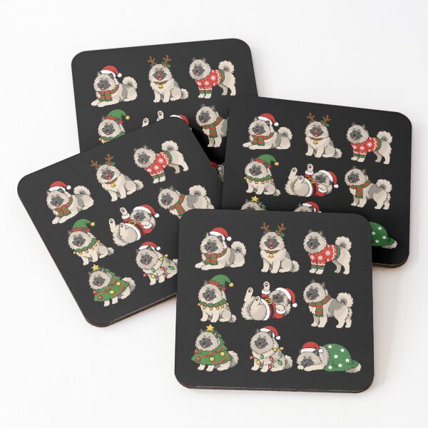 Item preview, Funny Keeshond Dog Christmas Holiday Xmas Mom Dad designed and sold by rafaeltto.