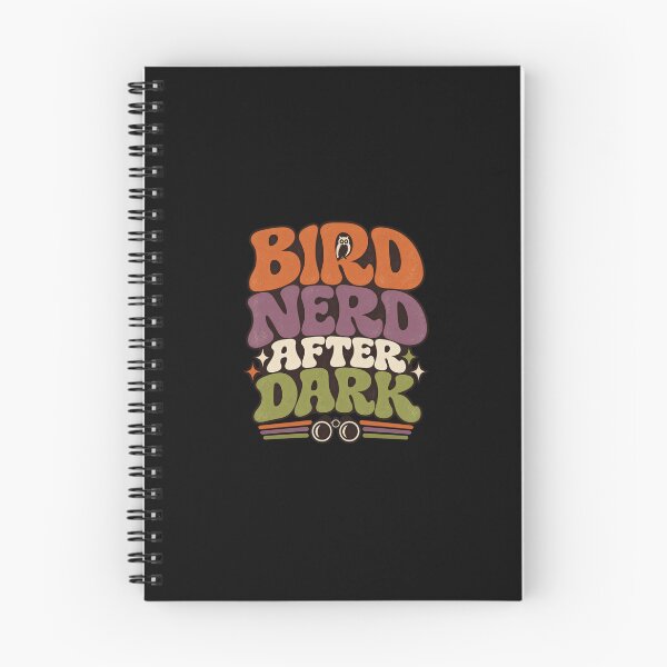 Item preview, Bird Nerd After Dark Retro Type designed and sold by AMICO77.