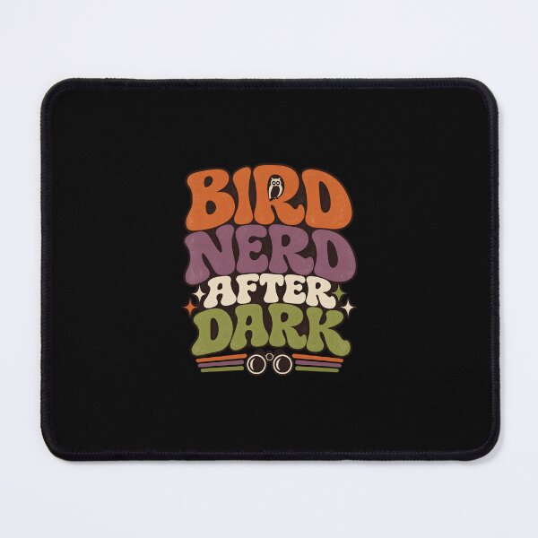 Item preview, Bird Nerd After Dark Retro Type designed and sold by AMICO77.