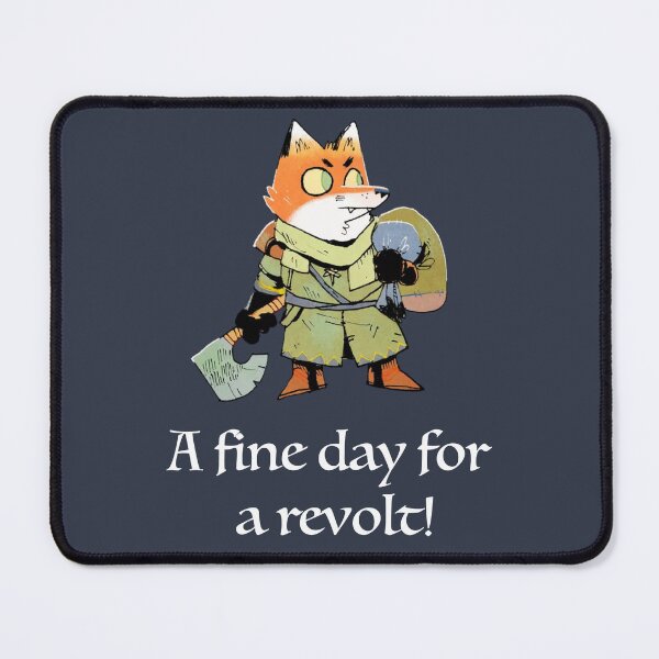 Item preview, A fine day for a revolt! Woodland Alliance Quote designed and sold by Thurisaz Designs.