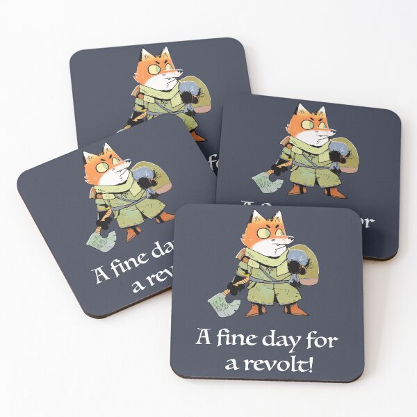 Item preview, A fine day for a revolt! Woodland Alliance Quote designed and sold by Thurisaz Designs.