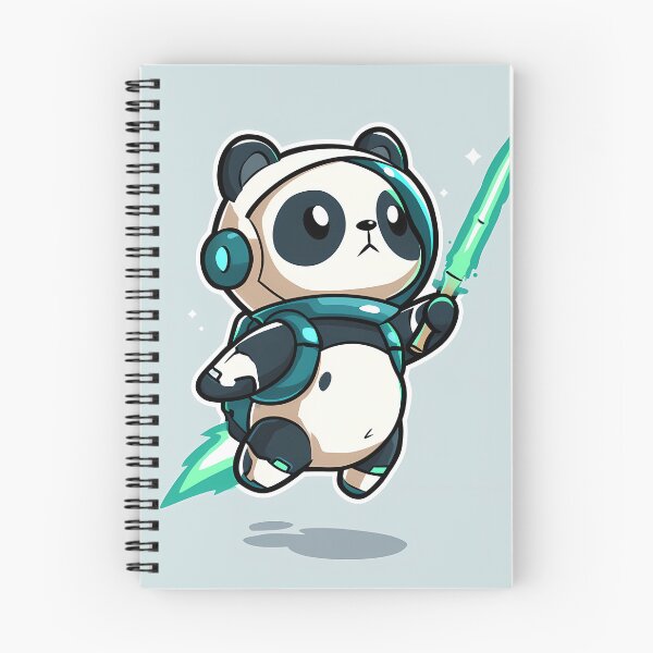Item preview, Space Warrior Panda Light Sword Art designed and sold by Lunat1kk.