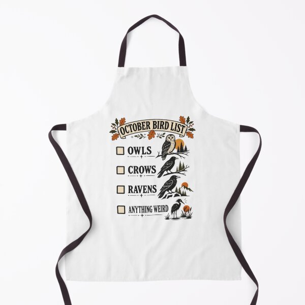 Item preview, October Bird List Checklist designed and sold by AMICO77.
