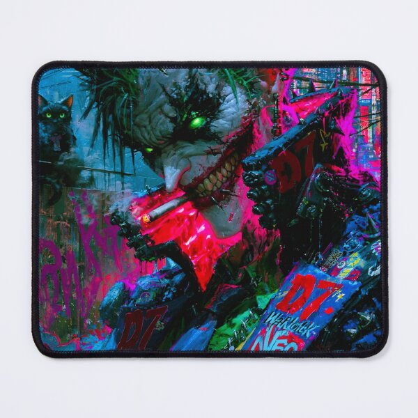 Item preview, Jokes on You - Cyberpunk Sci Fi Anime art designed and sold by Delerat7.