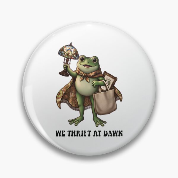 Item preview, We Thrift At Dawn Funny Frog Thrifting Vintage Collector designed and sold by gear-posters.