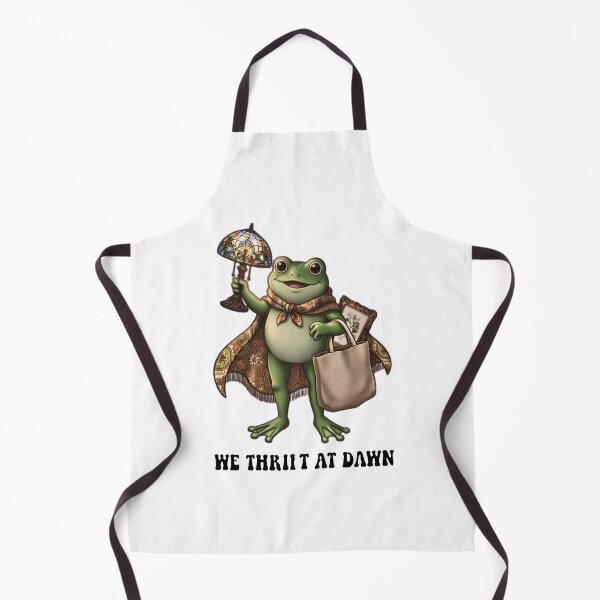 Item preview, We Thrift At Dawn Funny Frog Thrifting Vintage Collector designed and sold by gear-posters.