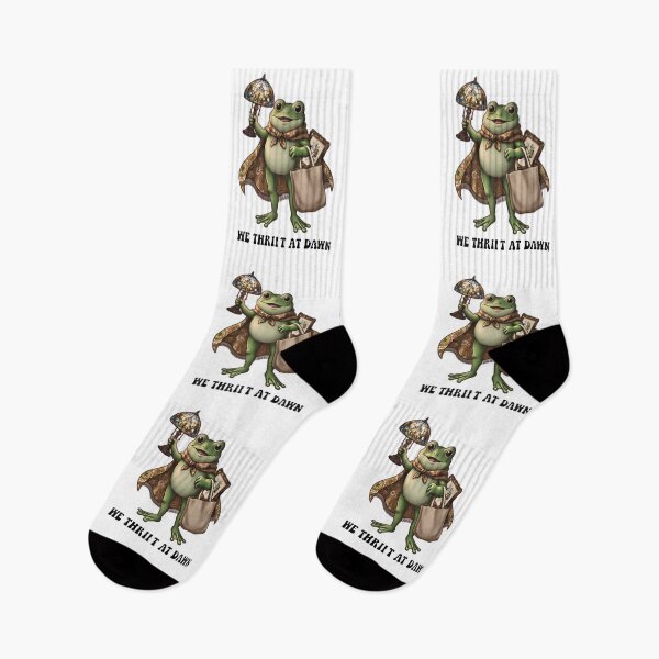 Item preview, We Thrift At Dawn Funny Frog Thrifting Vintage Collector designed and sold by gear-posters.