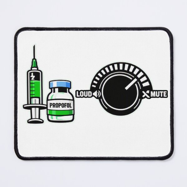 Item preview, Funny Anesthesia Tech Propofol Volume Control Dark Humor designed and sold by Timeless Junction.