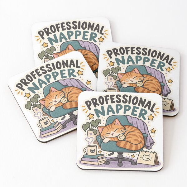 Item preview, Professional Napper Cat designed and sold by sublidesign.