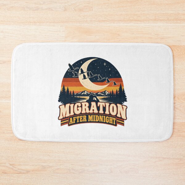 Item preview, Migration After Midnight Retro Birds designed and sold by AMICO77.
