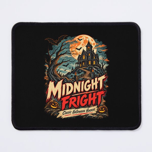 Item preview, Midnight Fright Haunted House Halloween designed and sold by -DEEWOLF-.