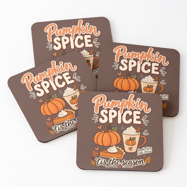 Item preview, Pumpkin Spice Season | Cozy Autumn Coffee & Pumpkin designed and sold by AmiGraph.