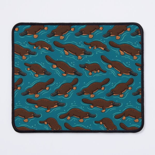 Item preview, Platypus – Repeating Australian Wildlife Pattern designed and sold by Helt-enkelt.