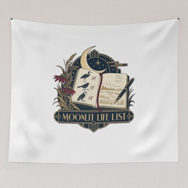 Item preview, Moonlit Life List Art Deco designed and sold by AMICO77.